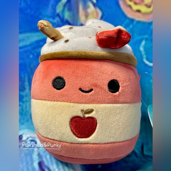Holiday Squishmallow Mead the Apple Cider Cup New w/Tags~ 2023 Collection 5 inch - Picture 1 of 4